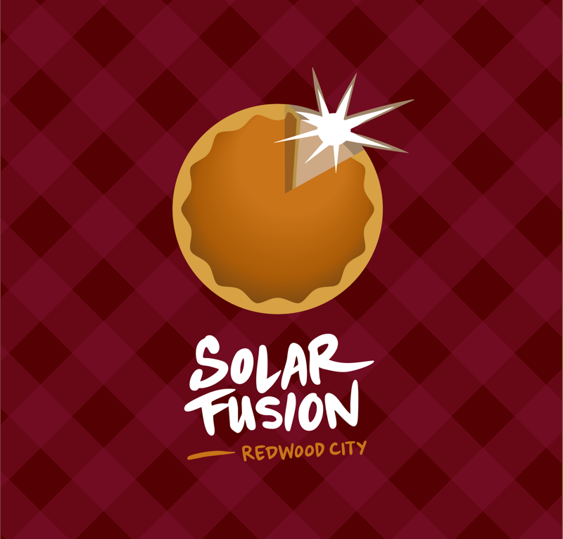 Dancegiving logo: the sun as a pie
